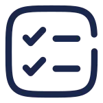 Checklist Minimalistic SVG Icon